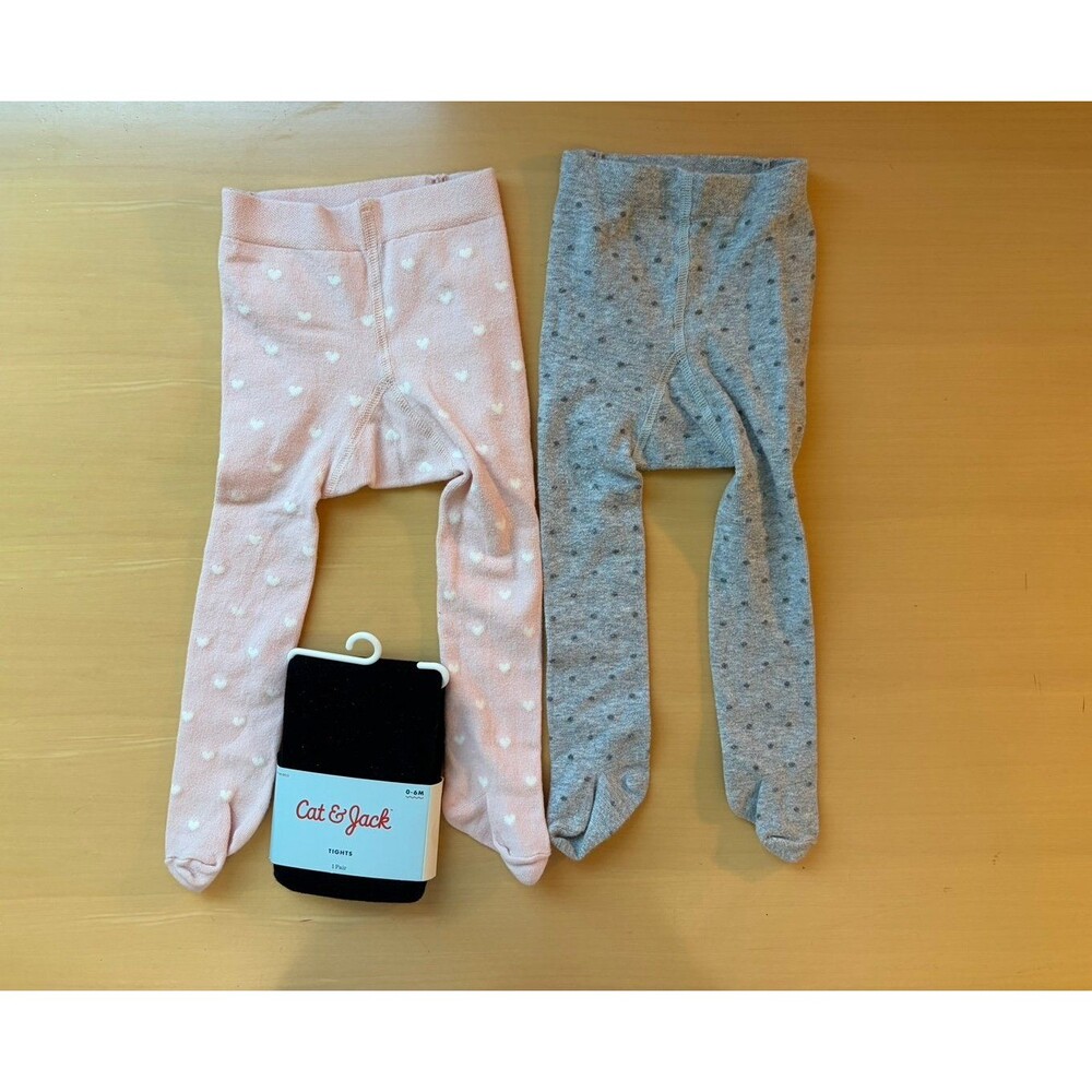 Baby tights bundle 0-6 M